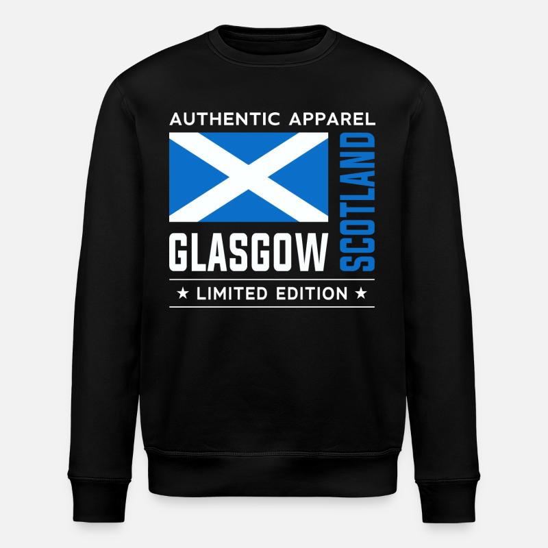 Glasgow - Sweat bio ROLLER Stanley/Stella Unisexe - noir