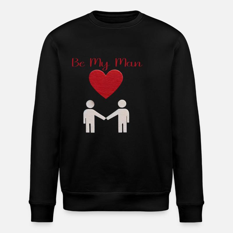 Message d’amour Silhouette - Sweat bio ROLLER Stanley/Stella Unisexe - noir