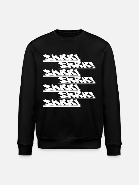 SkrrSkrrSkrr - Stanley/Stella Unisex Bio-Sweatshirt ROLLER - Schwarz