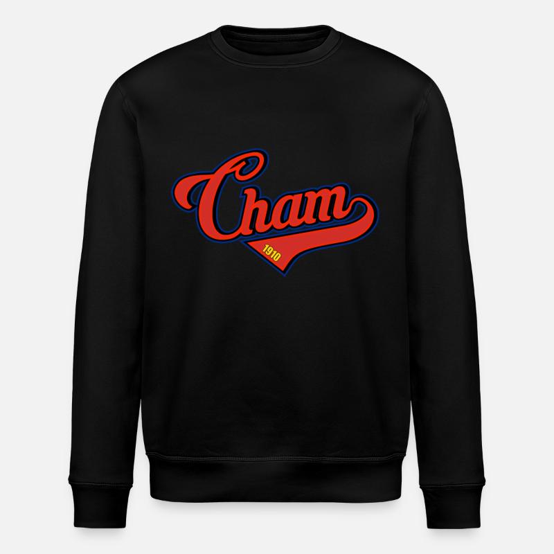 Cham - Stanley/Stella ROLLER Unisex Organic Sweatshirt - black