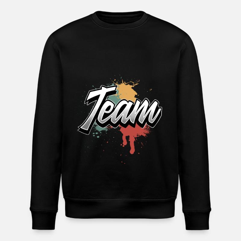 Team - Stanley/Stella Unisex Bio-Sweatshirt ROLLER - Schwarz