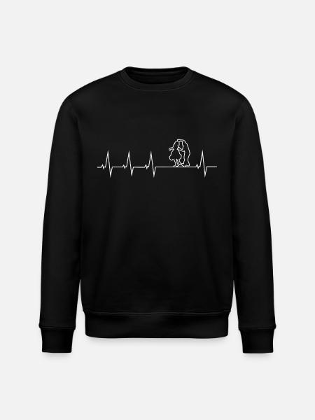 I love West coast swing - Stanley/Stella ROLLER Unisex Organic Sweatshirt - black