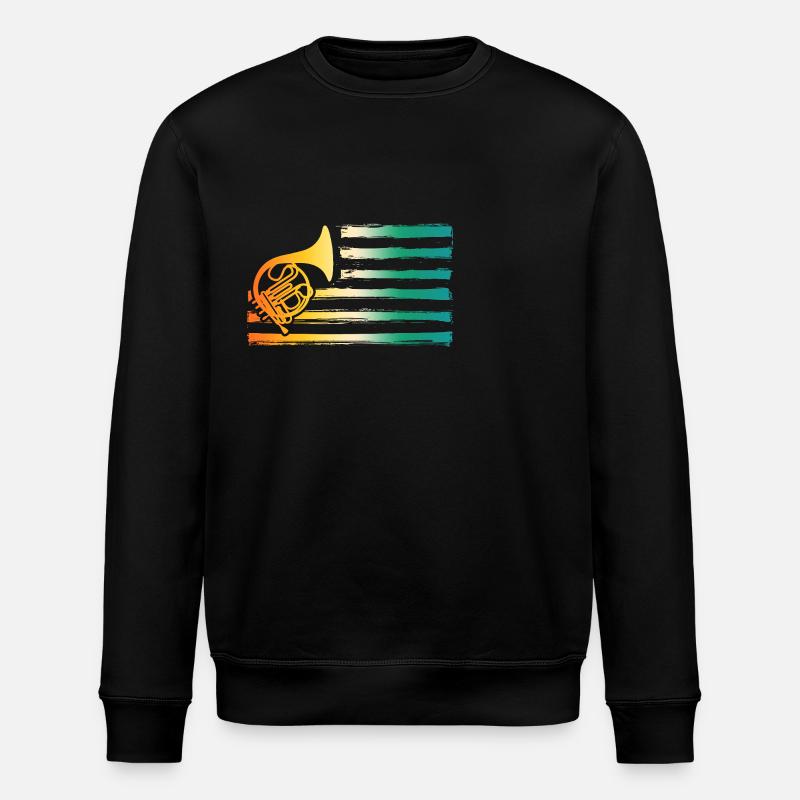 Cor français - Sweat bio ROLLER Stanley/Stella Unisexe - noir