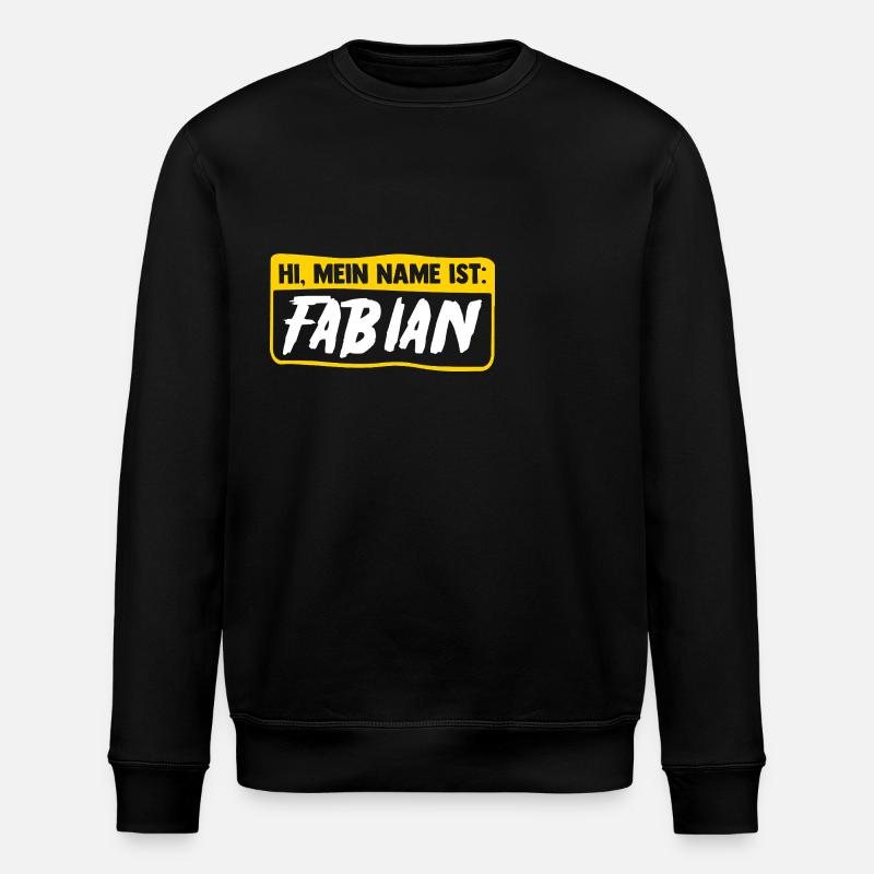 Fabian - Stanley/Stella ROLLER Unisex Organic Sweatshirt - black