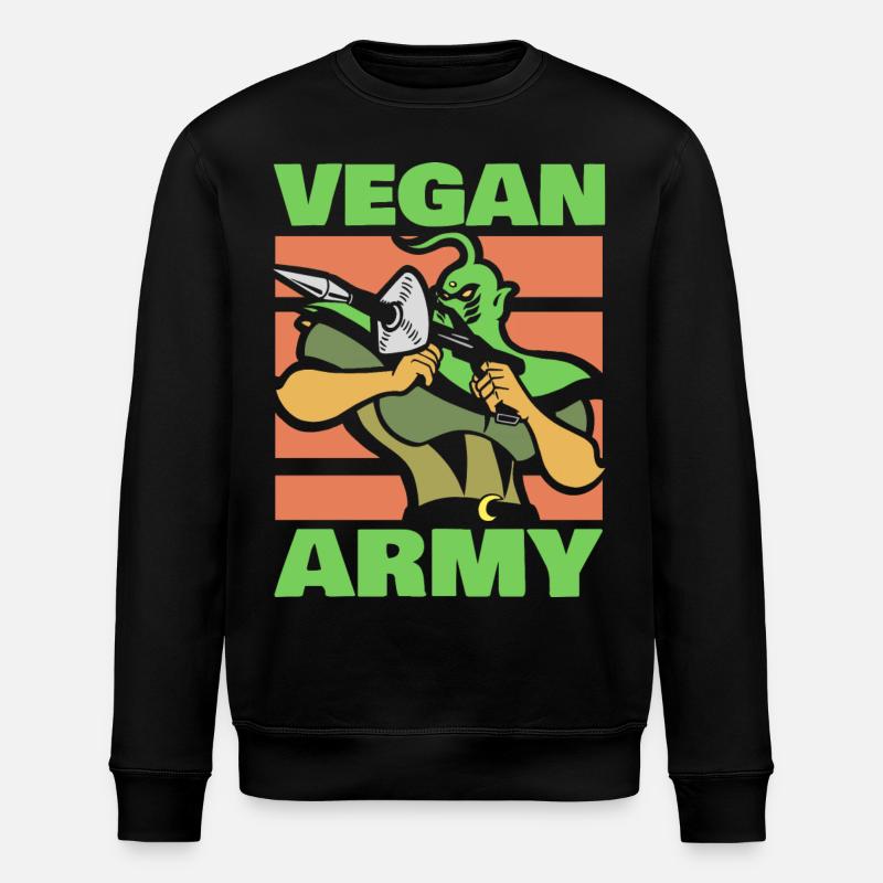 VG ARMY - Sweat bio ROLLER Stanley/Stella Unisexe - noir
