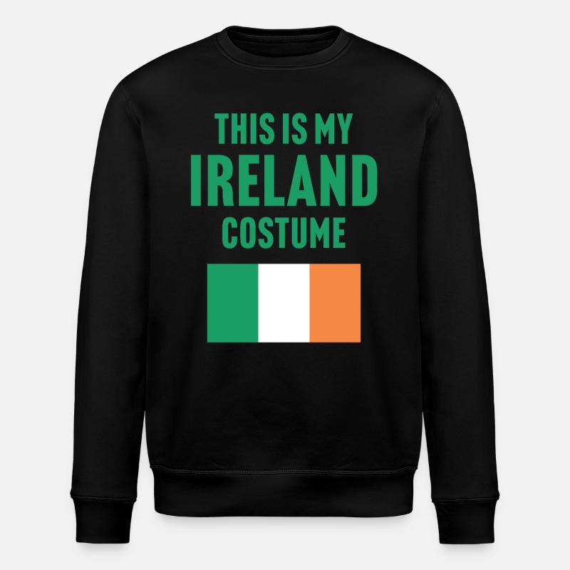 C’est mon costume d’Irlande - Sweat bio ROLLER Stanley/Stella Unisexe - noir