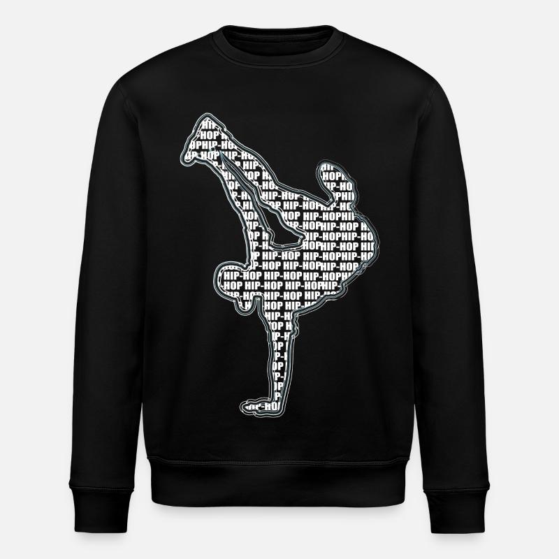 Breakdance - Sweat bio ROLLER Stanley/Stella Unisexe - noir