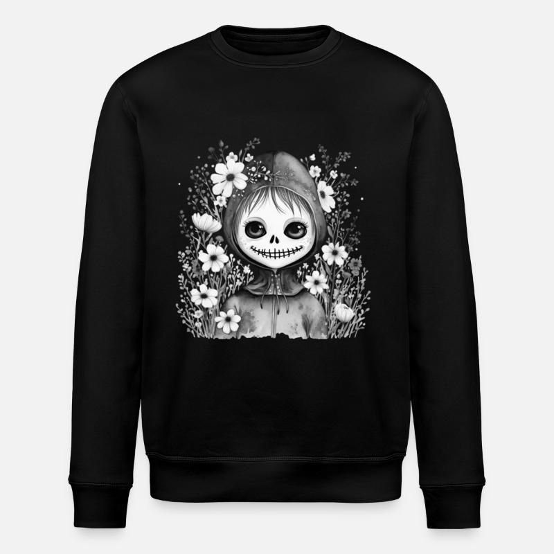 Halloween-Ghul - Stanley/Stella Unisex Bio-Sweatshirt ROLLER - Schwarz