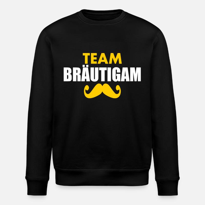 Team bräutigam - Stanley/Stella Unisex Bio-Sweatshirt ROLLER - Schwarz