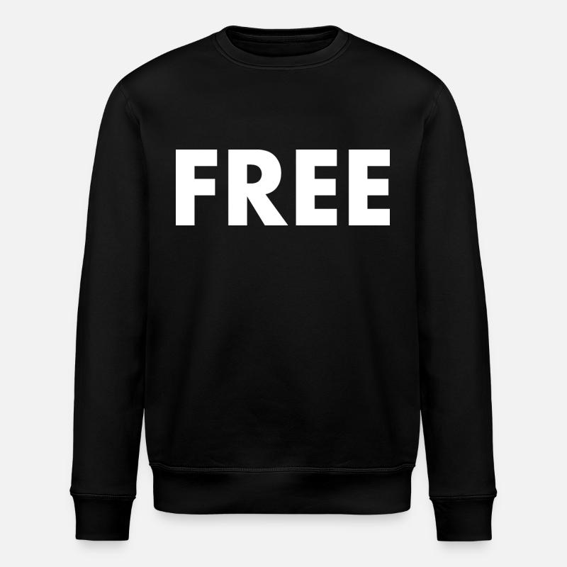 Free - Stanley/Stella ROLLER Unisex Organic Sweatshirt - black