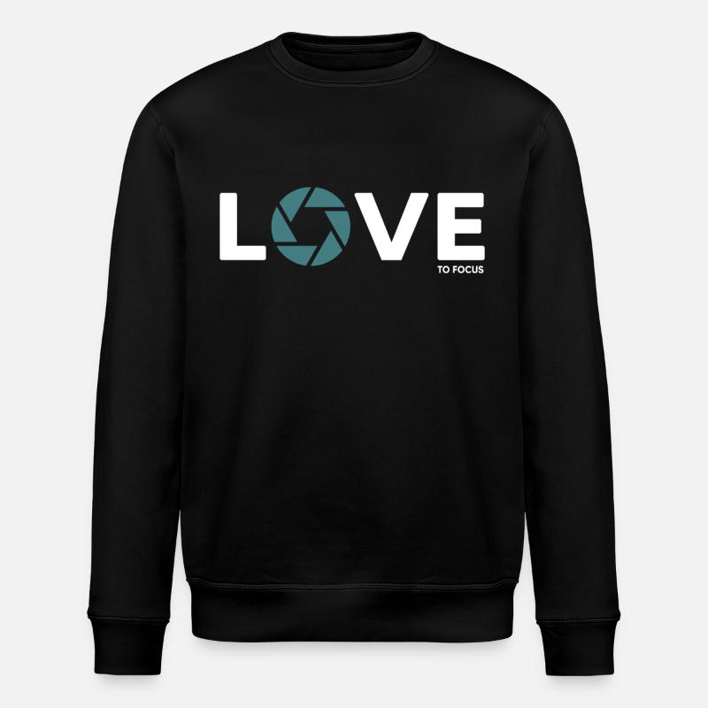Photographe Photographie Focus Lens - Sweat bio ROLLER Stanley/Stella Unisexe - noir