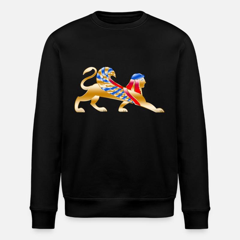 Ägyptische Götter alt - Stanley/Stella Unisex Bio-Sweatshirt ROLLER - Schwarz