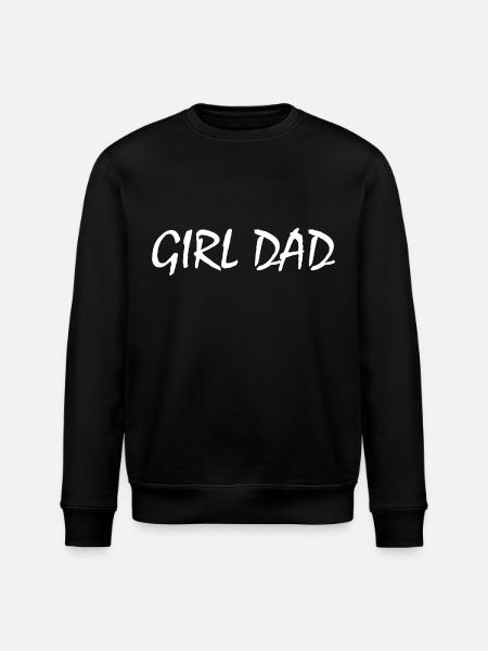 Girl dad - Stanley/Stella ROLLER Unisex Organic Sweatshirt - black