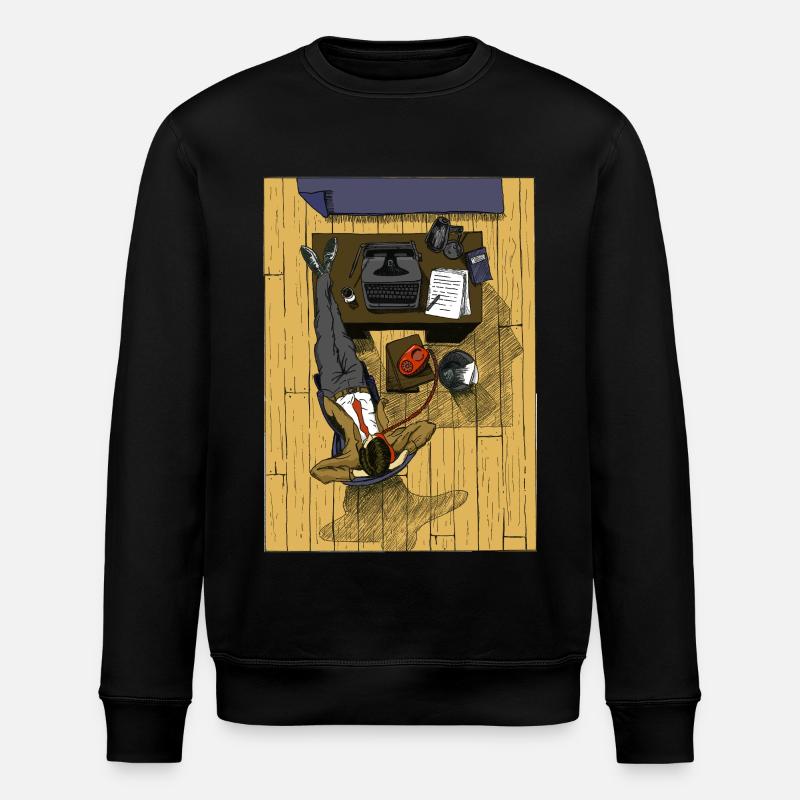 bureau - Sweat bio ROLLER Stanley/Stella Unisexe - noir