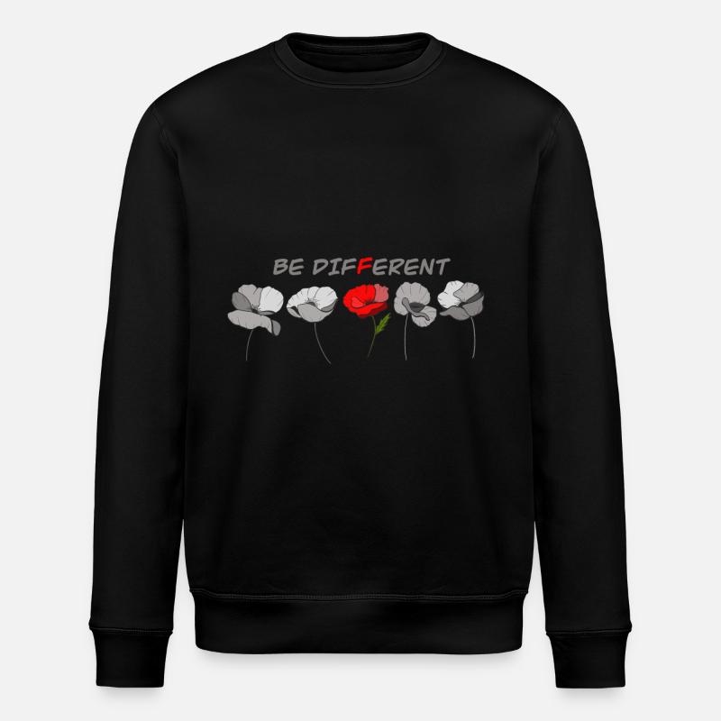 Be different - Sweat bio ROLLER Stanley/Stella Unisexe - noir