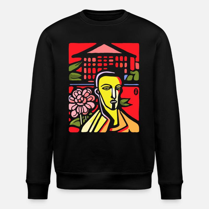 Mec d’art abstrait insatisfait - Sweat bio ROLLER Stanley/Stella Unisexe - noir