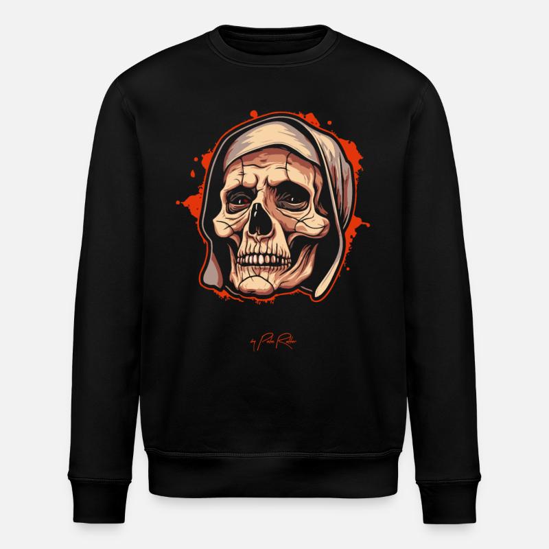 Plus vieux et plus sage - Sweat bio ROLLER Stanley/Stella Unisexe - noir