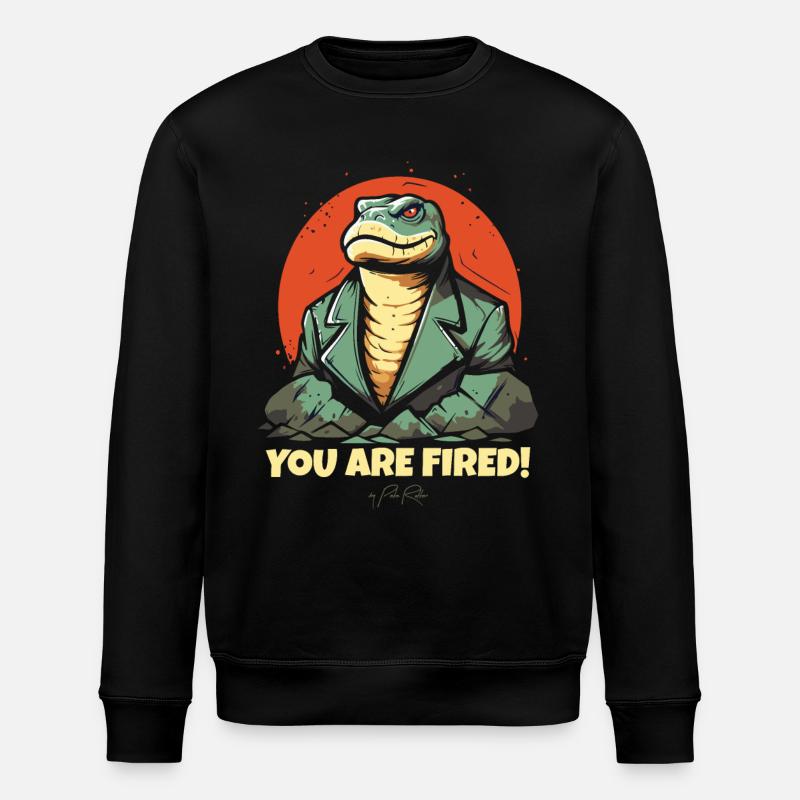 PDG Lizard, vous êtes viré - Sweat bio ROLLER Stanley/Stella Unisexe - noir