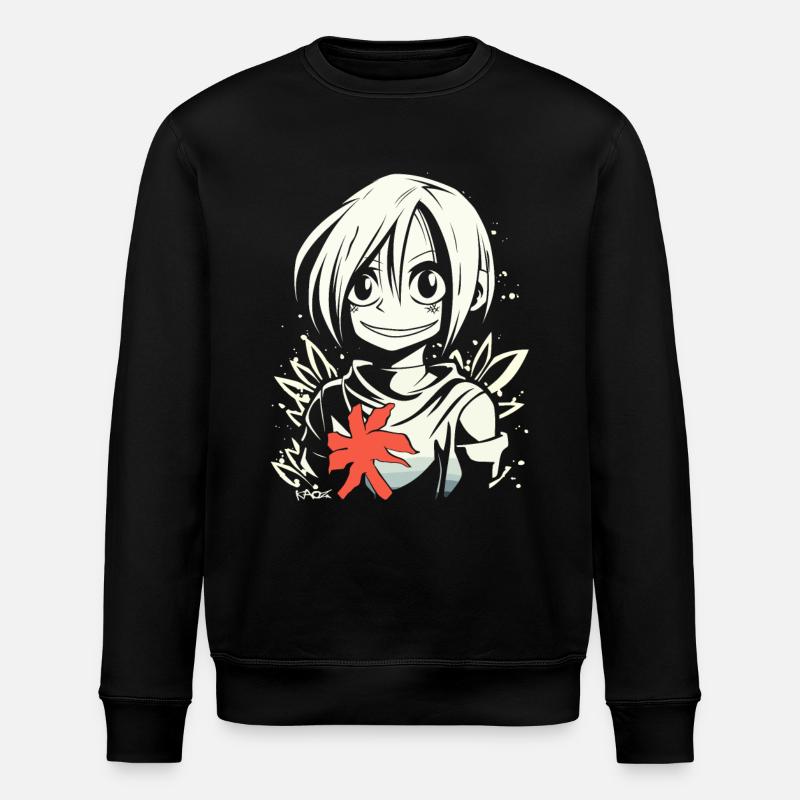 La sympathique fille d'anime - Sweat bio ROLLER Stanley/Stella Unisexe - noir