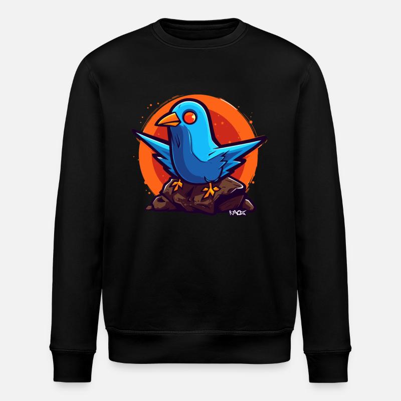 Colombe de la paix - Sweat bio ROLLER Stanley/Stella Unisexe - noir