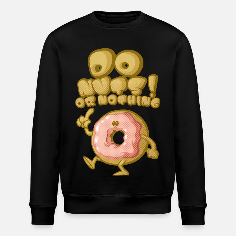 Haben Muttern - Stanley/Stella Unisex Bio-Sweatshirt ROLLER - Schwarz