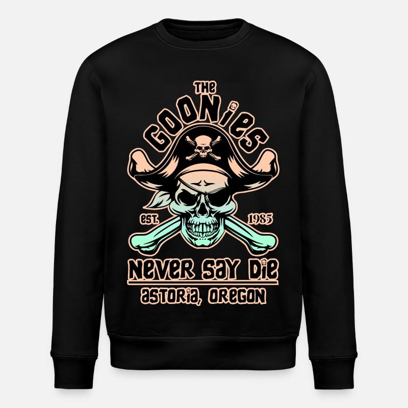 THE GOONIES 8 - Sweat bio ROLLER Stanley/Stella Unisexe - noir