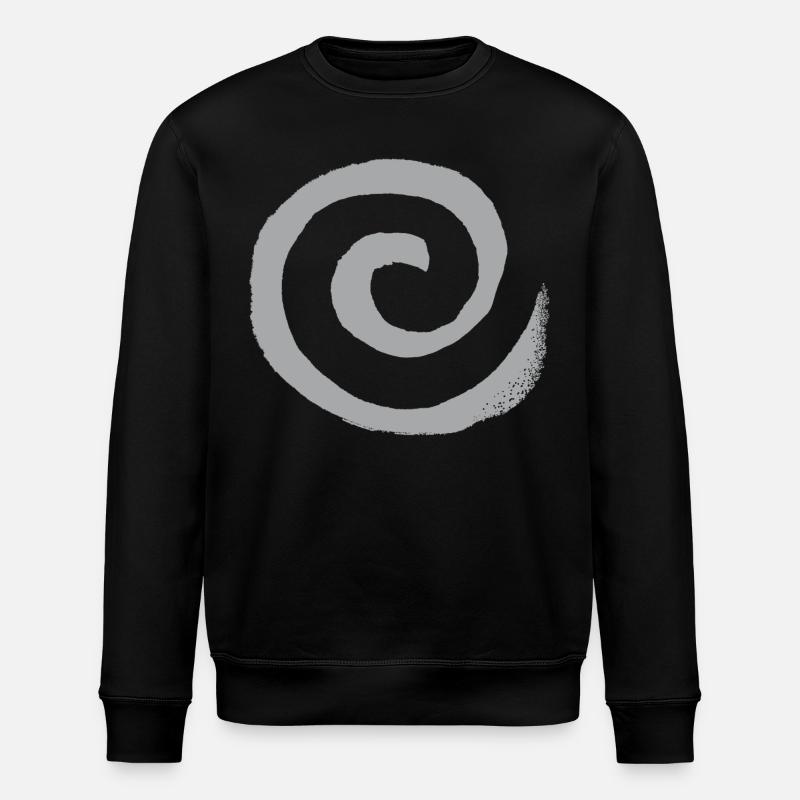 Spiral - Stanley/Stella ROLLER Unisex Organic Sweatshirt - black