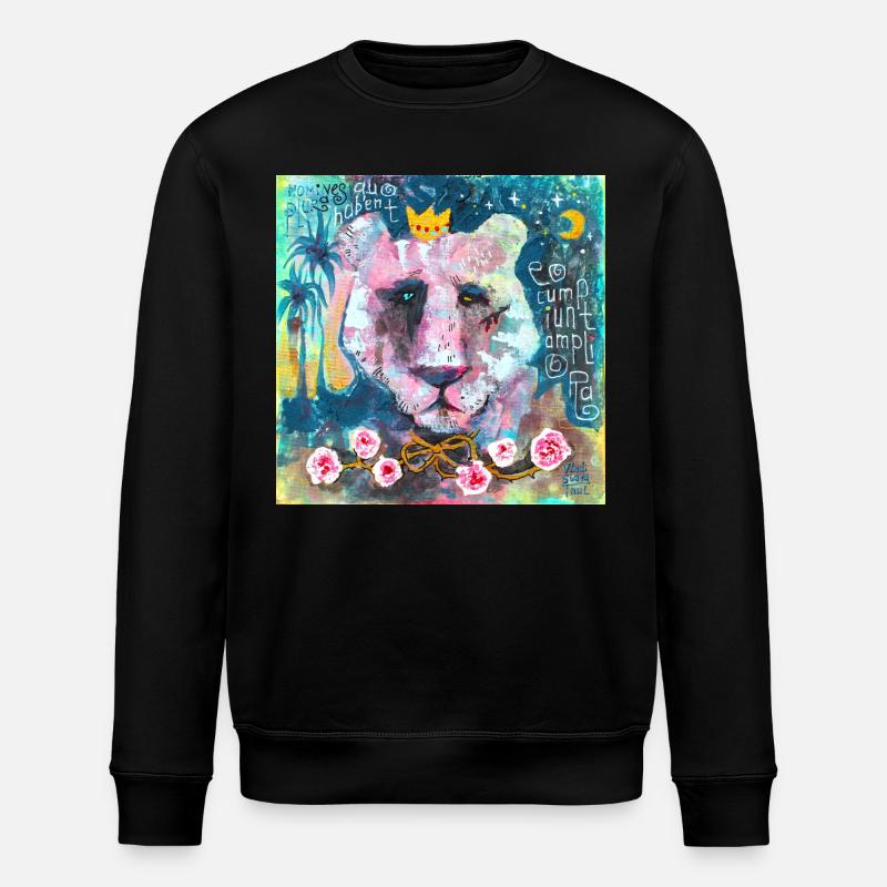 Der Duft von Rosen - Stanley/Stella Unisex Bio-Sweatshirt ROLLER - Schwarz