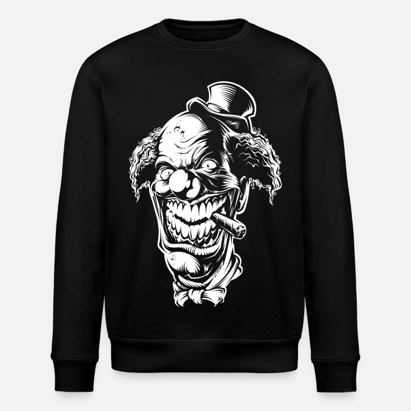 horror_clown - Sweat bio ROLLER Stanley/Stella Unisexe - noir