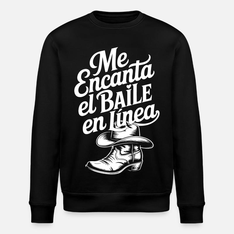 Ich liebe Line Dancing - Stanley/Stella Unisex Bio-Sweatshirt ROLLER - Schwarz