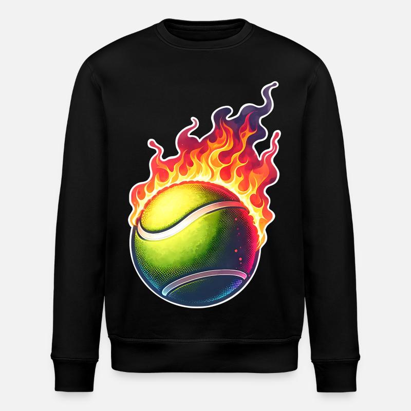 Tennis - Sweat bio ROLLER Stanley/Stella Unisexe - noir