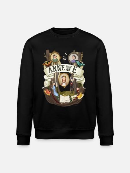 Anne with an E - Stanley/Stella ROLLER Unisex Organic Sweatshirt - black