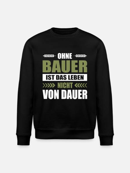 Bauernproteste 2024 Bauernprotest Bauerndemo Demo - Stanley/Stella Unisex Bio-Sweatshirt ROLLER - Schwarz
