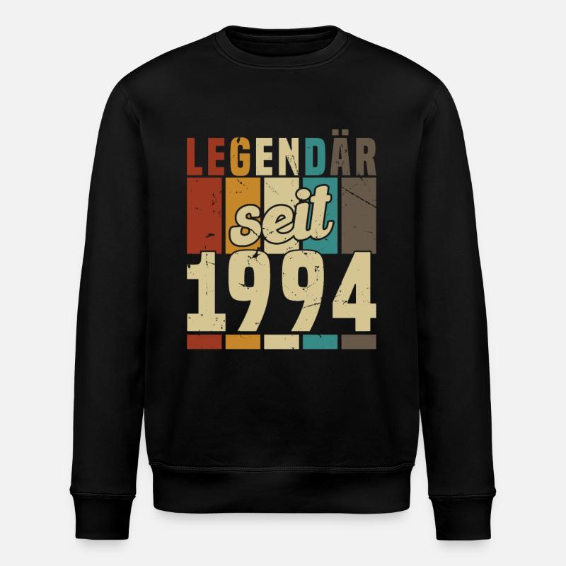 Legendary since 1994 - Stanley/Stella ROLLER Unisex Organic Sweatshirt - black