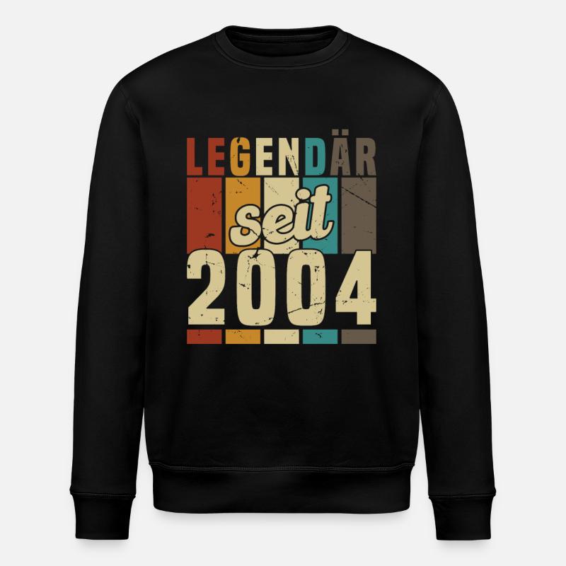 Legendär seit 2004 - Stanley/Stella Unisex Bio-Sweatshirt ROLLER - Schwarz
