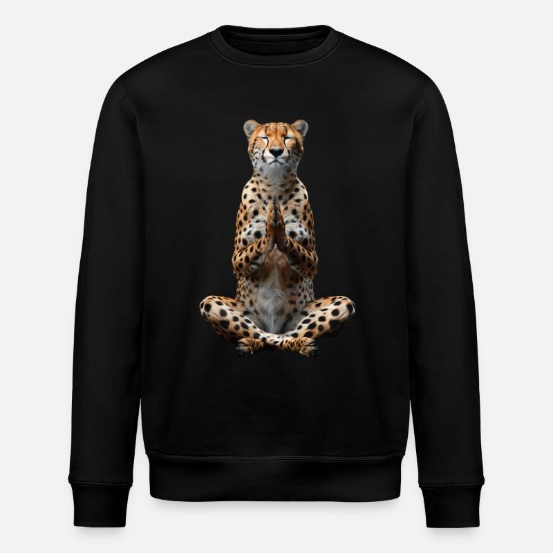 Guépard - Sweat bio ROLLER Stanley/Stella Unisexe - noir