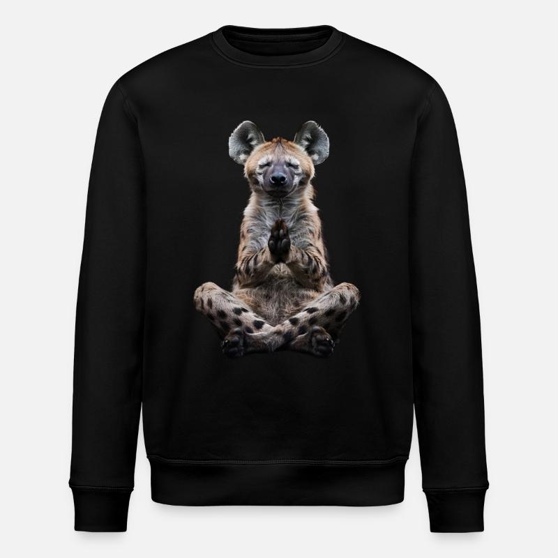 Hyäne - Stanley/Stella Unisex Bio-Sweatshirt ROLLER - Schwarz