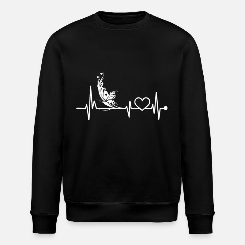 Papillon - Sweat bio ROLLER Stanley/Stella Unisexe - noir