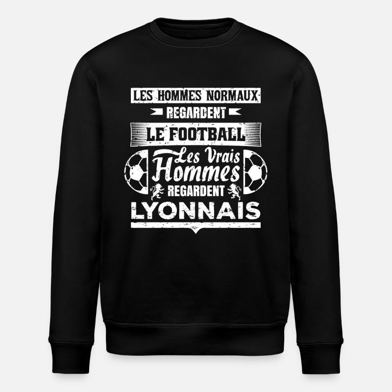 LYONNAIS - Sweat bio ROLLER Stanley/Stella Unisexe - noir
