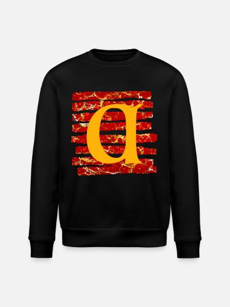 strips e 232 a - Stanley/Stella ROLLER Unisex Organic Sweatshirt - black