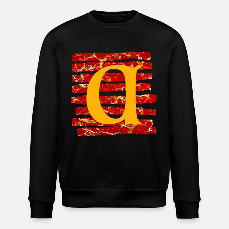 strips e 232 a - Stanley/Stella ROLLER Unisex Organic Sweatshirt - black