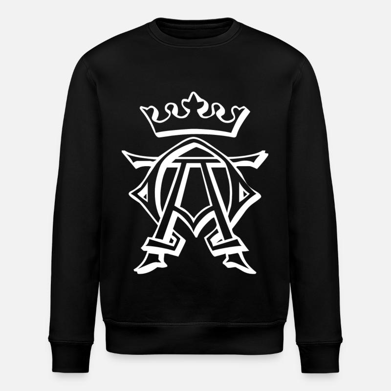 Roi, couronne, roi - Sweat bio ROLLER Stanley/Stella Unisexe - noir