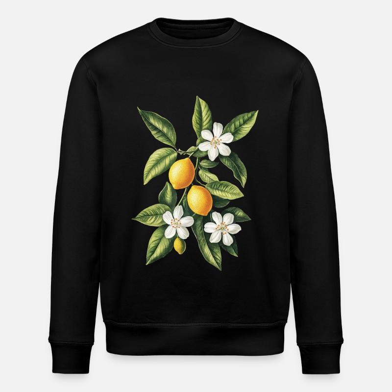 Zitrone - Stanley/Stella Unisex Bio-Sweatshirt ROLLER - Schwarz