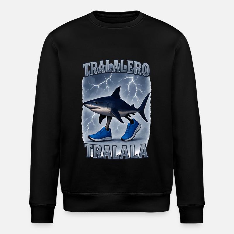 Hai - Stanley/Stella Unisex Bio-Sweatshirt ROLLER - Schwarz