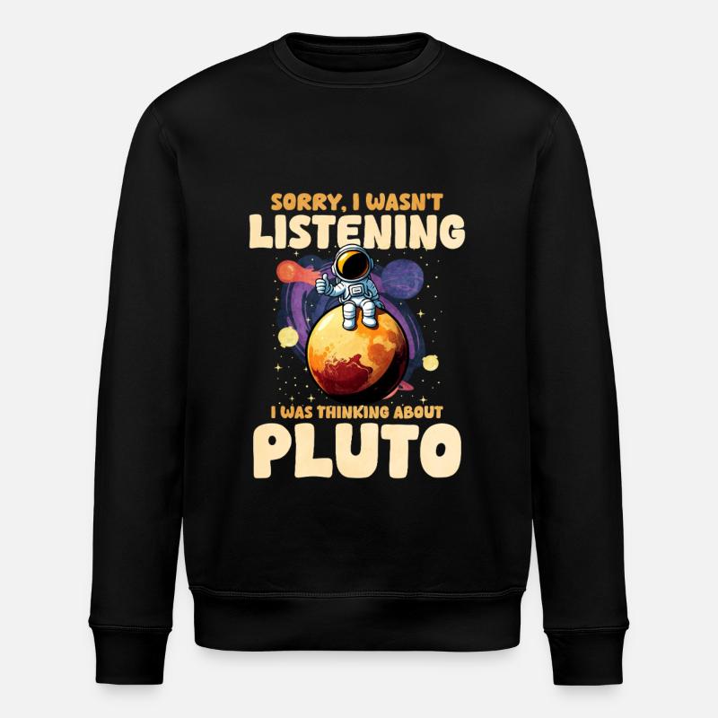 Pluton - Sweat bio ROLLER Stanley/Stella Unisexe - noir