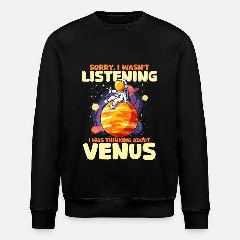 Vénus - Sweat bio ROLLER Stanley/Stella Unisexe - noir