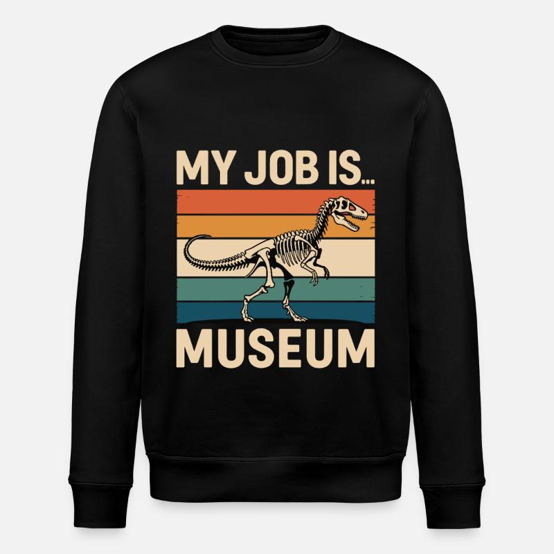 Museum - Stanley/Stella Unisex Bio-Sweatshirt ROLLER - Schwarz