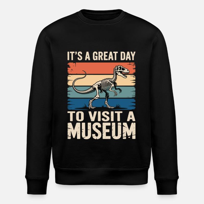 Museum - Stanley/Stella Unisex Bio-Sweatshirt ROLLER - Schwarz