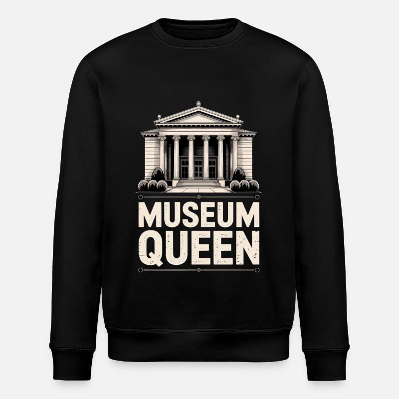 Museum - Stanley/Stella Unisex Bio-Sweatshirt ROLLER - Schwarz