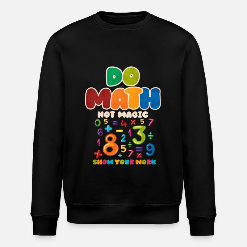 Math - Stanley/Stella ROLLER Unisex Organic Sweatshirt - black
